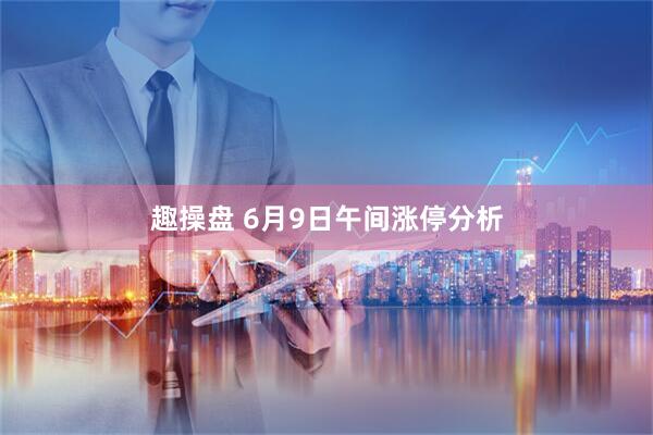 趣操盘 6月9日午间涨停分析